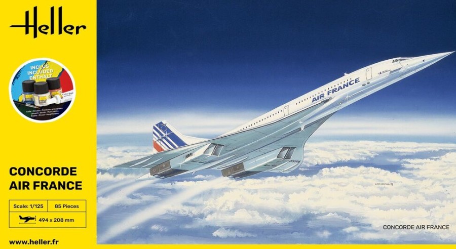 Aviation Heller | Kit De Demarrage Concorde (56445)