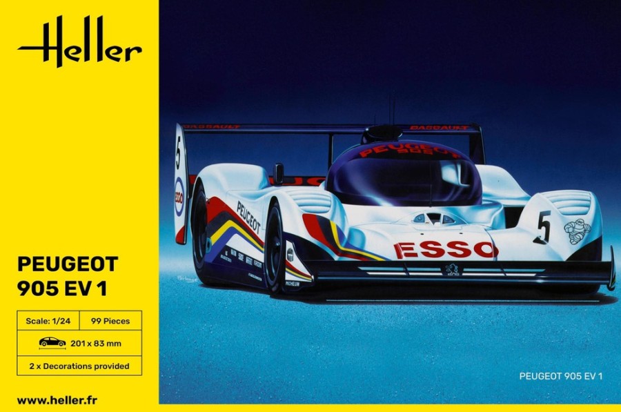 Vehicules Heller | Peugeot 905 Ev1 (80718)