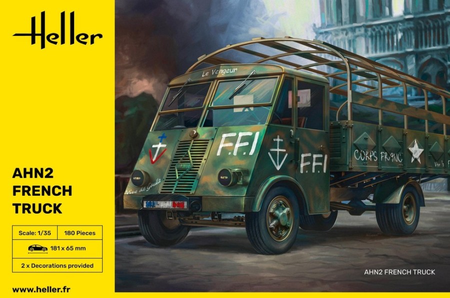 Vehicules Heller | Camion Francais Ahn2 (30324)