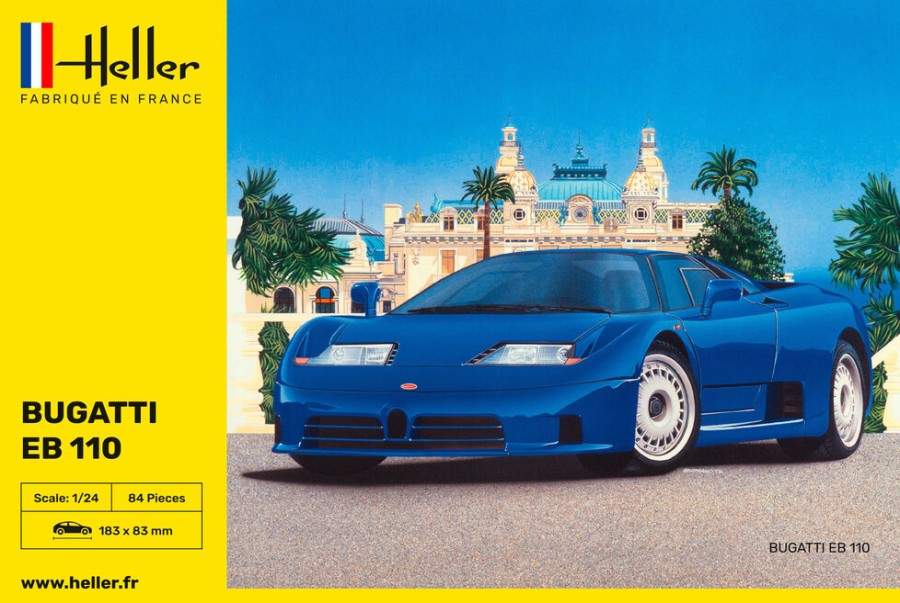 Vehicules Heller | Bugatti Eb110 (80738)