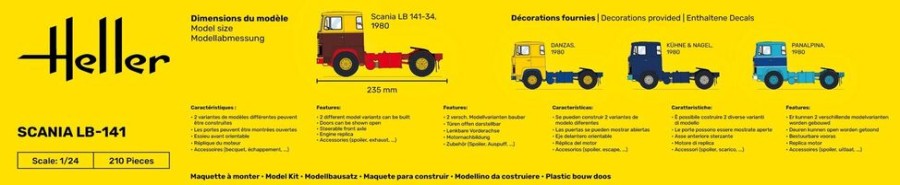 Vehicules Heller | Camion Lb-141 (80773)