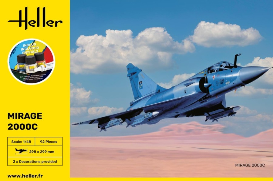 Aviation Heller | Kit De Demarrage Mirage 2000 C (56426)