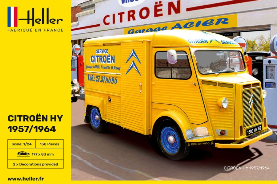 Vehicules Heller | Citroen Hy 57/64 Service Citroen (80744)