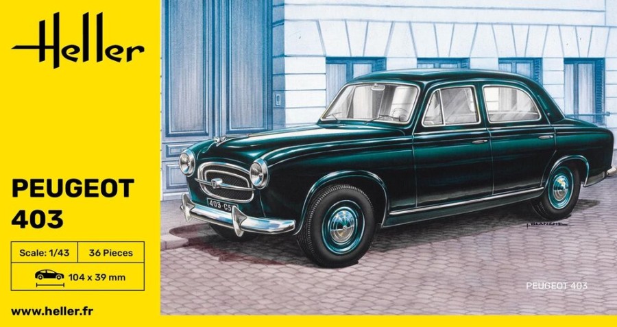 Vehicules Heller | Peugeot 403 (80161)