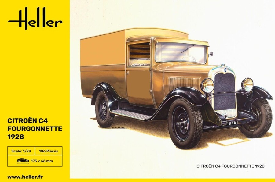 Vehicules Heller | Citroen C4 Fourgonnette 1928 (80703)