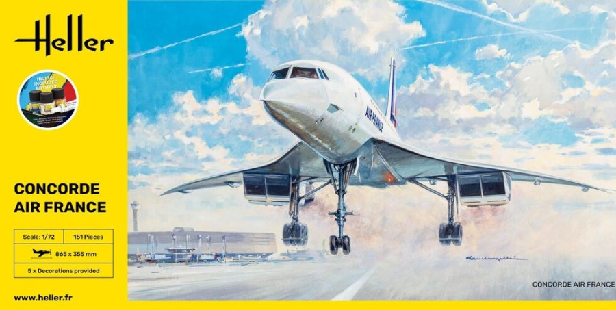 Aviation Heller | Kit De Demarrage Concorde Af (56469)