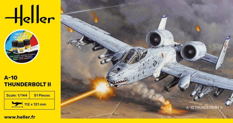 Aviation Heller | Kit De Demarrage A-10 Thunderbolt Ii (56912)