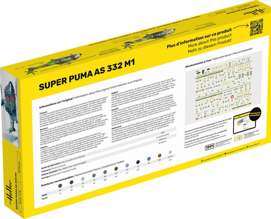Aviation Heller | Super Puma As 332 M1 (80367)