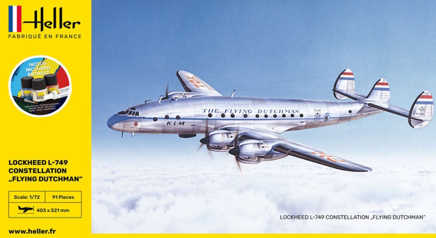 Aviation Heller | Kit De Demarrage 749 Constellation 'Flying Dutchman' (56393)