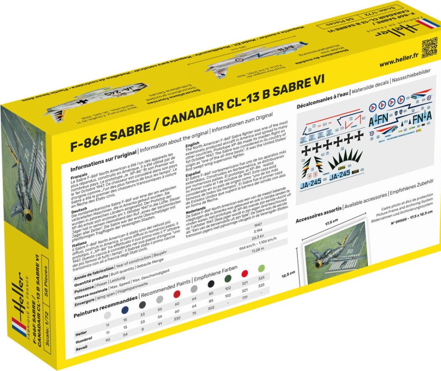 Aviation Heller | F-86F Sabre / Canadair Cl-13B Sabre Vi (80277)