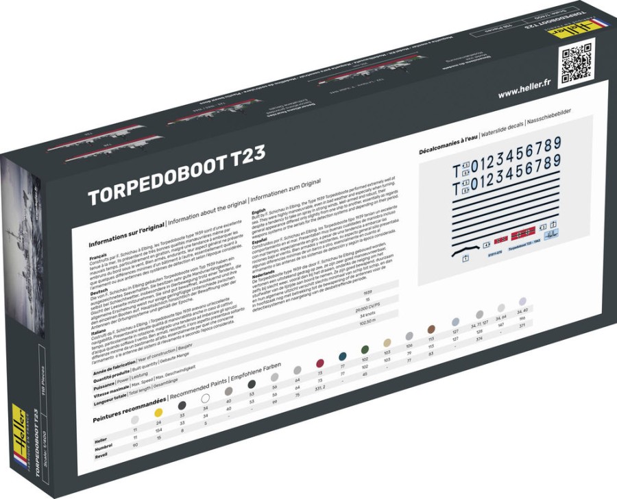 Expedition Heller | Kit De Demarrage Torpedoboot T23 (57011)