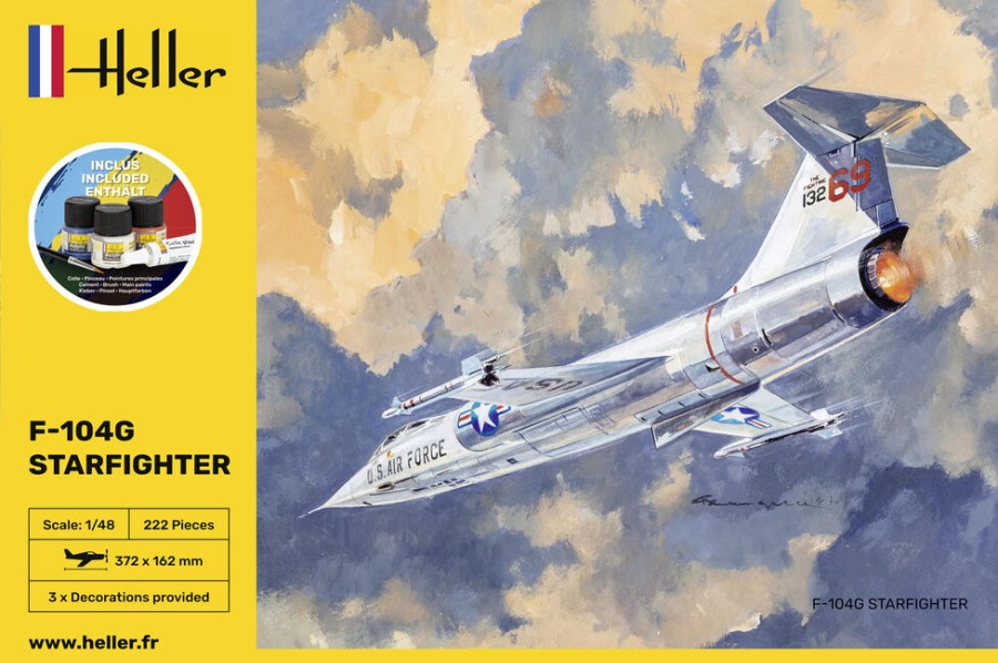 Aviation Heller | Kit De Demarrage F-104G Starfighter (35520)