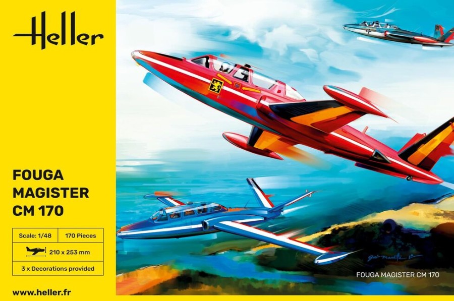 Aviation Heller | Fouga Magister Cm 170 (30510)