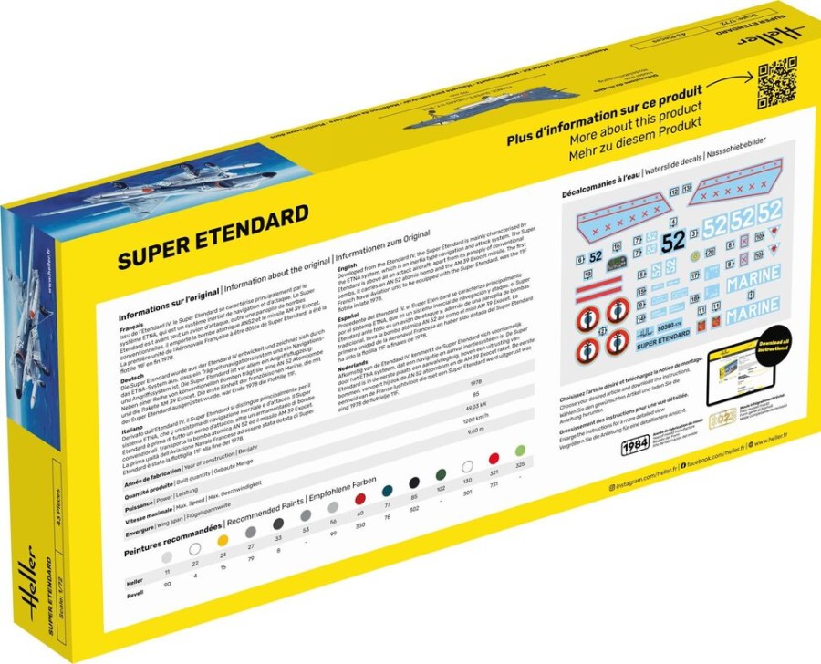 Aviation Heller | Kit De Demarrage Super Etendard (56360)