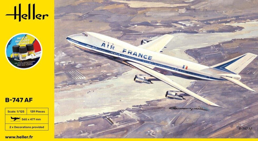 Aviation Heller | Kit De Demarrage B-747 Af (56459)