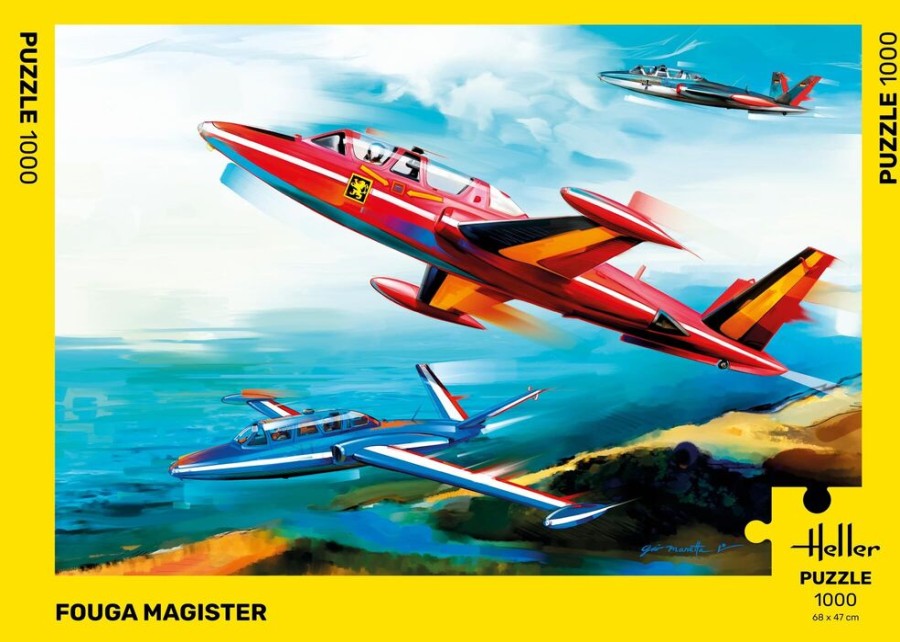 Aviation Heller | Puzzle Fouga Magister 1000 Pieces (20510)