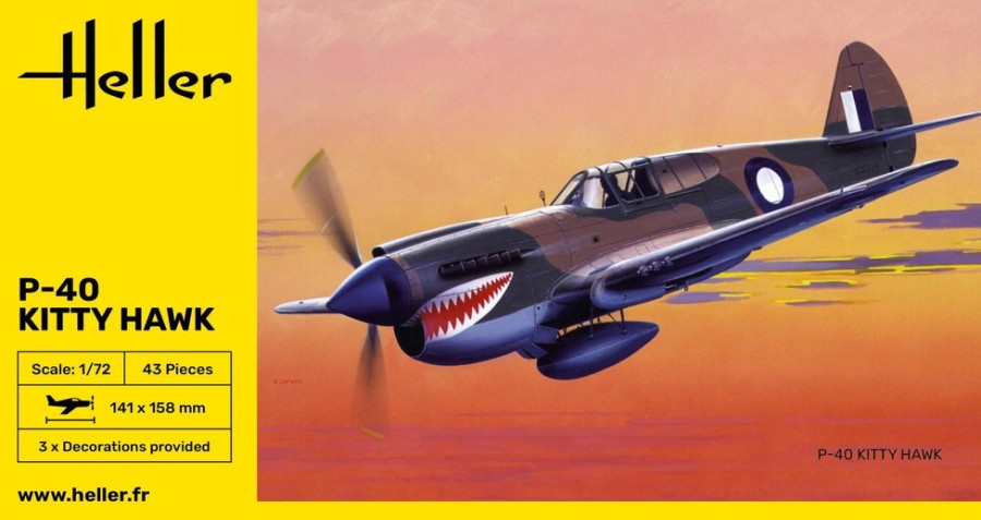 Aviation Heller | P-40 Kitty Faucon (80266)