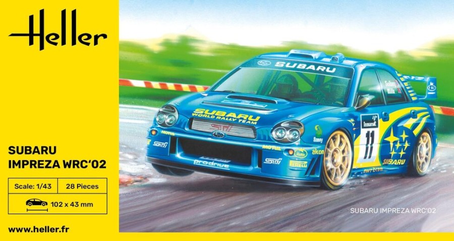 Vehicules Heller | Impreza Wrc'02 (80199)