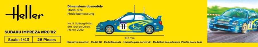 Vehicules Heller | Impreza Wrc'02 (80199)