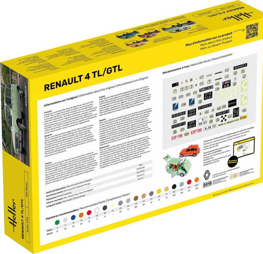 Vehicules Heller | Kit De Demarrage Renault 4Tl/Gtl (56759)