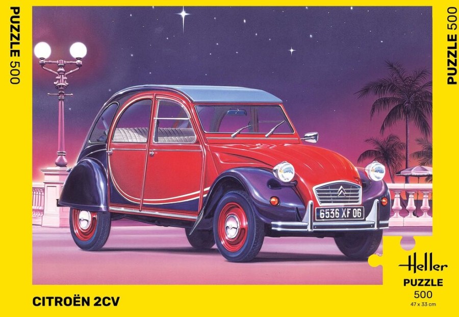 Vehicules Heller | Puzzle Citroen 2Cv 500 Pieces (20766)