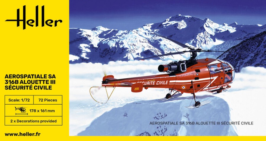 Aviation Heller | Alouette Ii Securite Civile (80289)