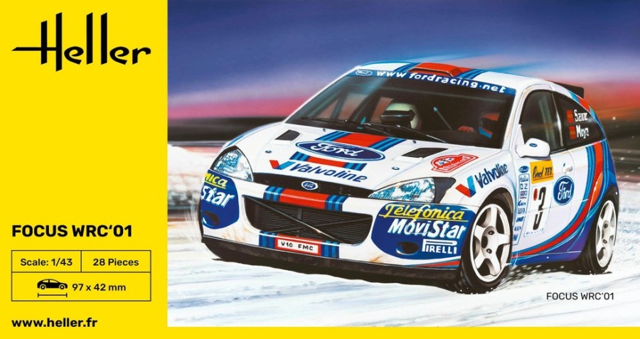 Vehicules Heller | Focus Wrc'01 (80196)