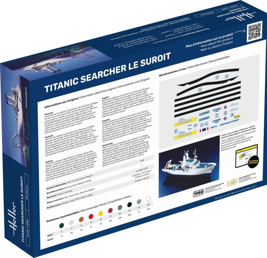 Expedition Heller | Kit De Demarrage Titanic Searcher Le Suroit (56615)