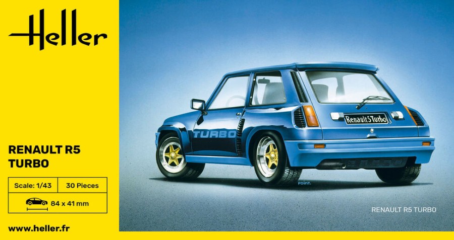 Vehicules Heller | Renault R5 Turbo (80150)