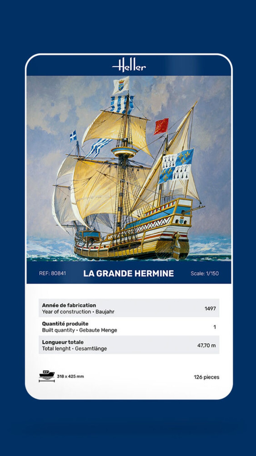 Expedition Heller | La Grande Hermine (80841)