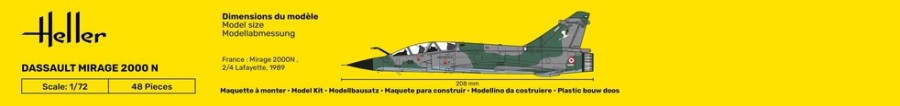 Aviation Heller | Kit De Demarrage Mirage 2000 N (56321)